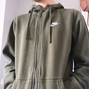 Green Nike jacket